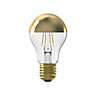CALEX Mirror Top E27 4W 180lm A60 Extra warm white LED Dimmable Filament Light bulb