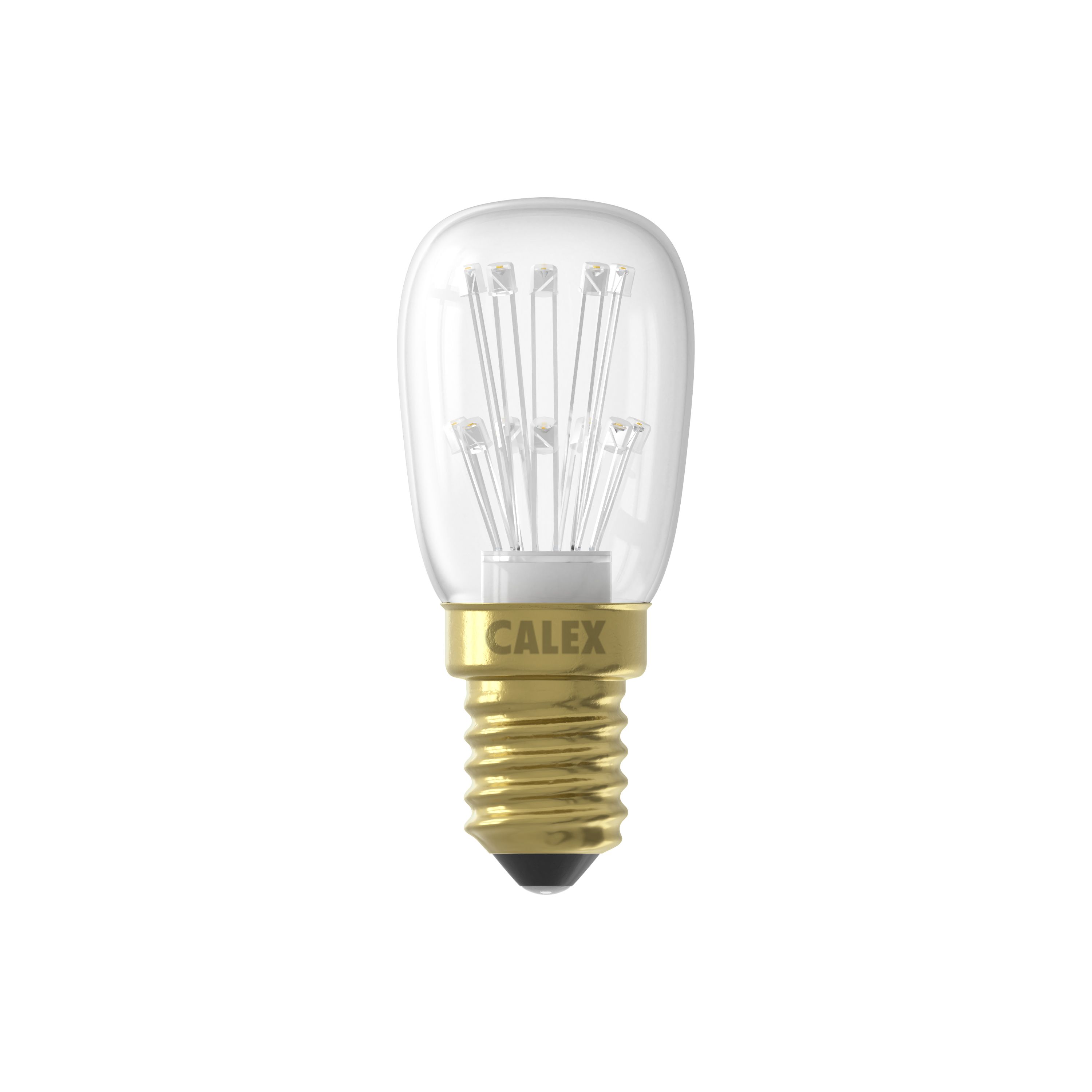 CALEX Pearl E14 1W 70lm 360�° Clear T26 Extra warm white LED Filament Light bulb