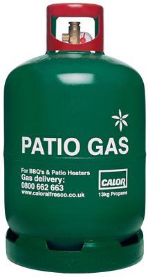 Calor Gas Patio Propane Gas cylinder refill, 13kg 13000g