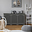 Cambridge Large Grey Radiator cover 900mm(H) 1710mm(W) 200mm(D)