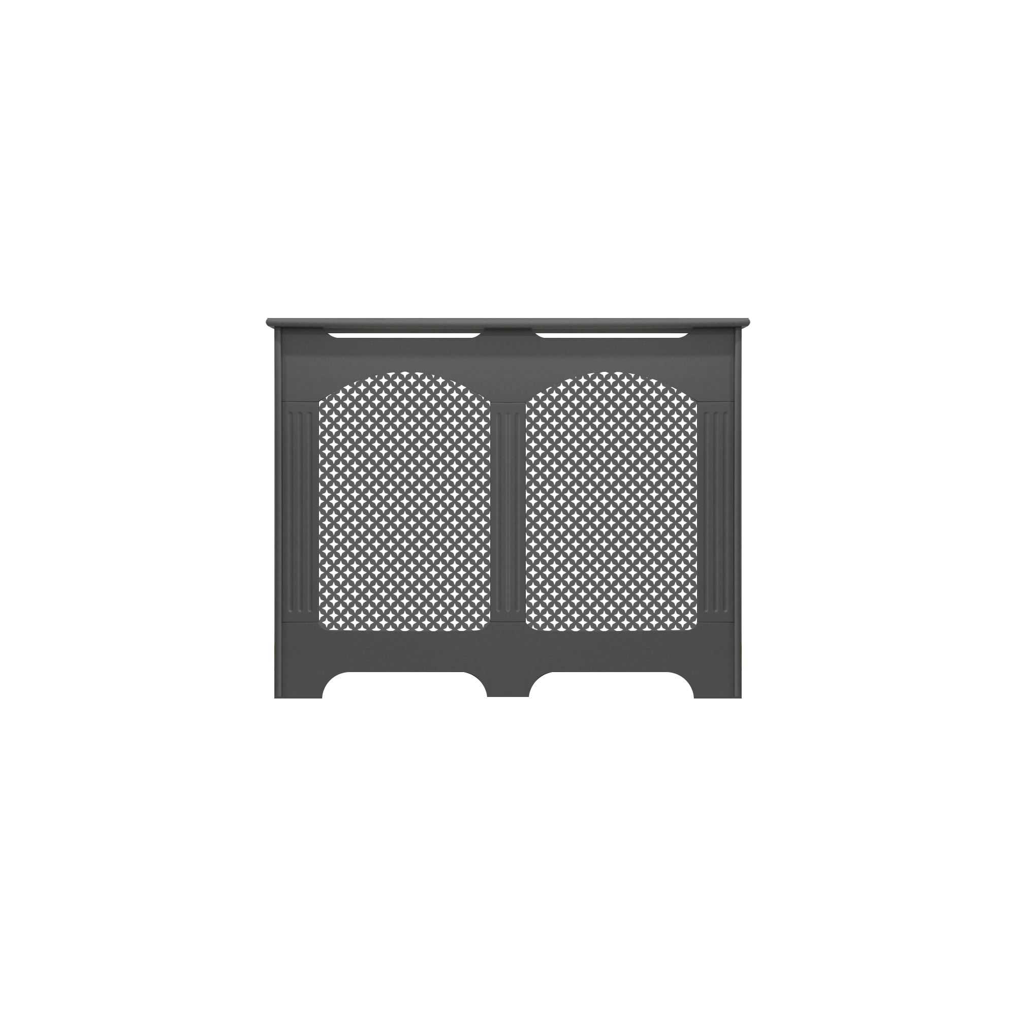 Cambridge Medium Grey Radiator cover 900mm(H) 1198mm(W) 200mm(D)