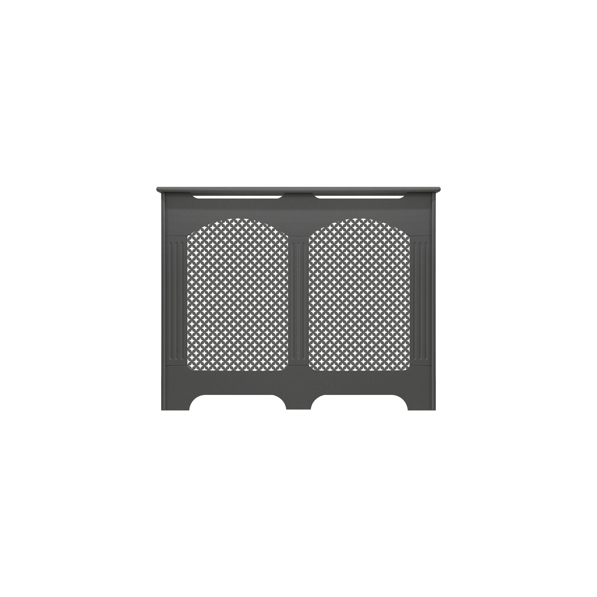 Cambridge Medium Grey Radiator cover 900mm(H) 1198mm(W) 200mm(D)