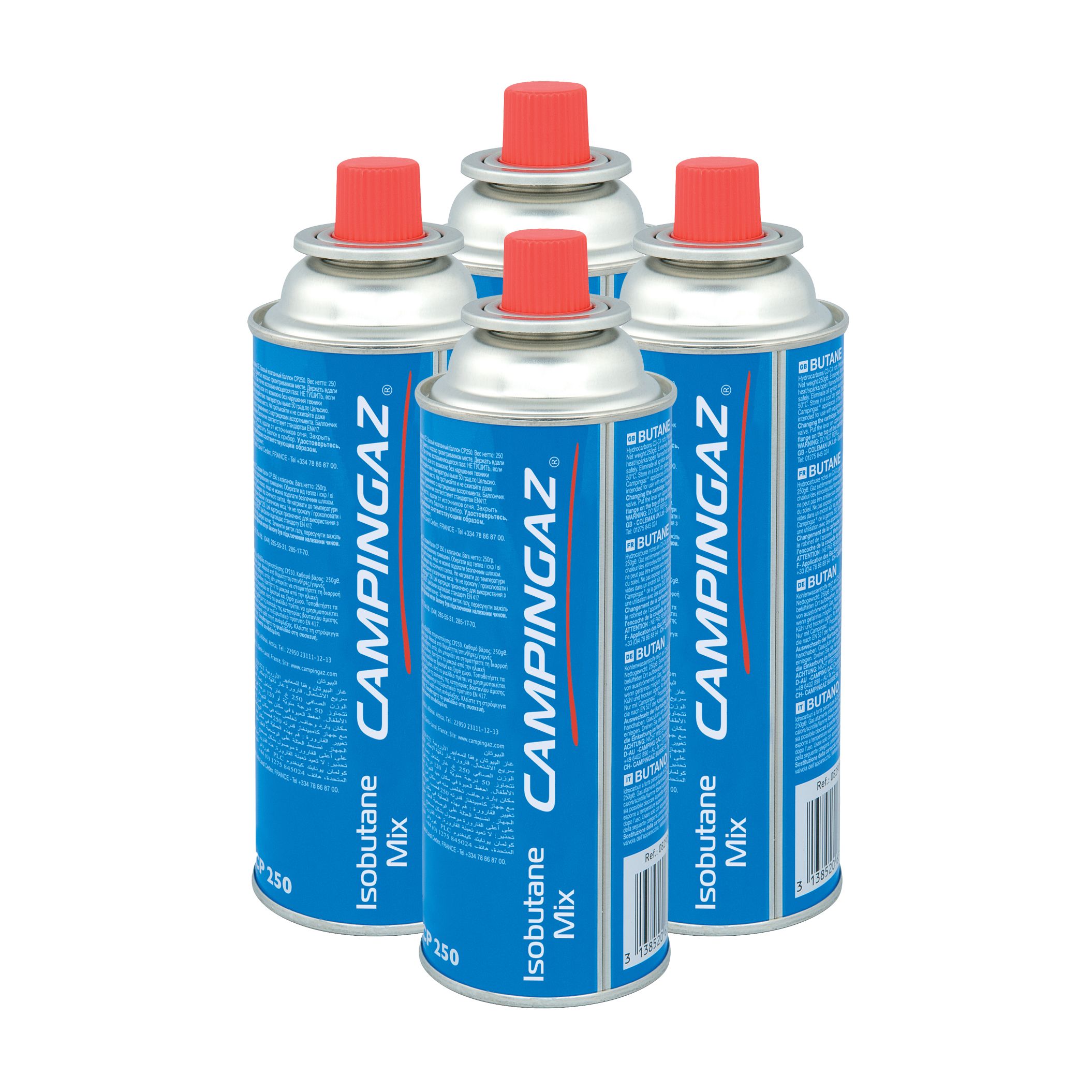 Campingaz CP250 Mixed Gas cartridge 250g Pack of 4