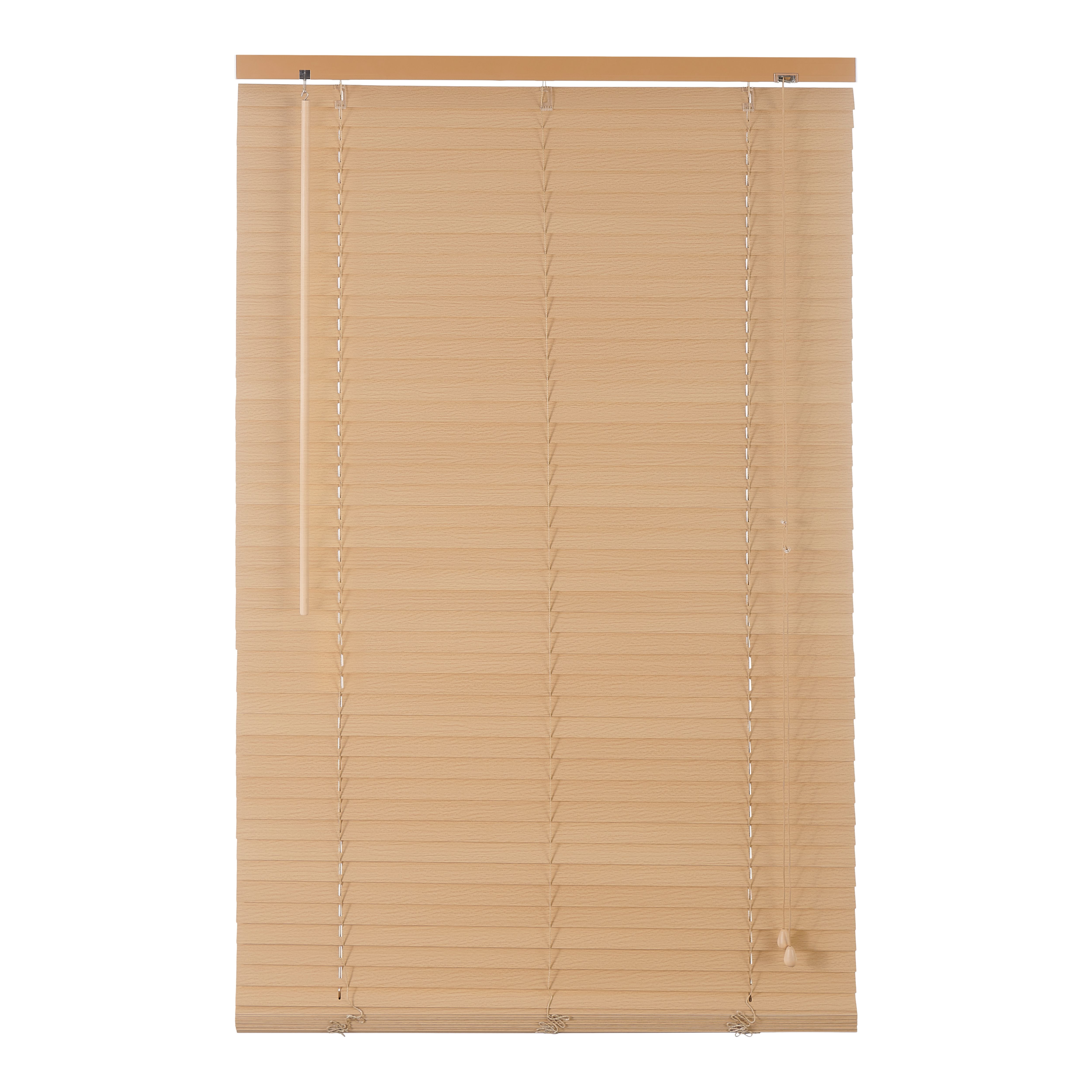 Cana Natural Oak effect Wood Venetian Blind (W)90cm (L)180cm