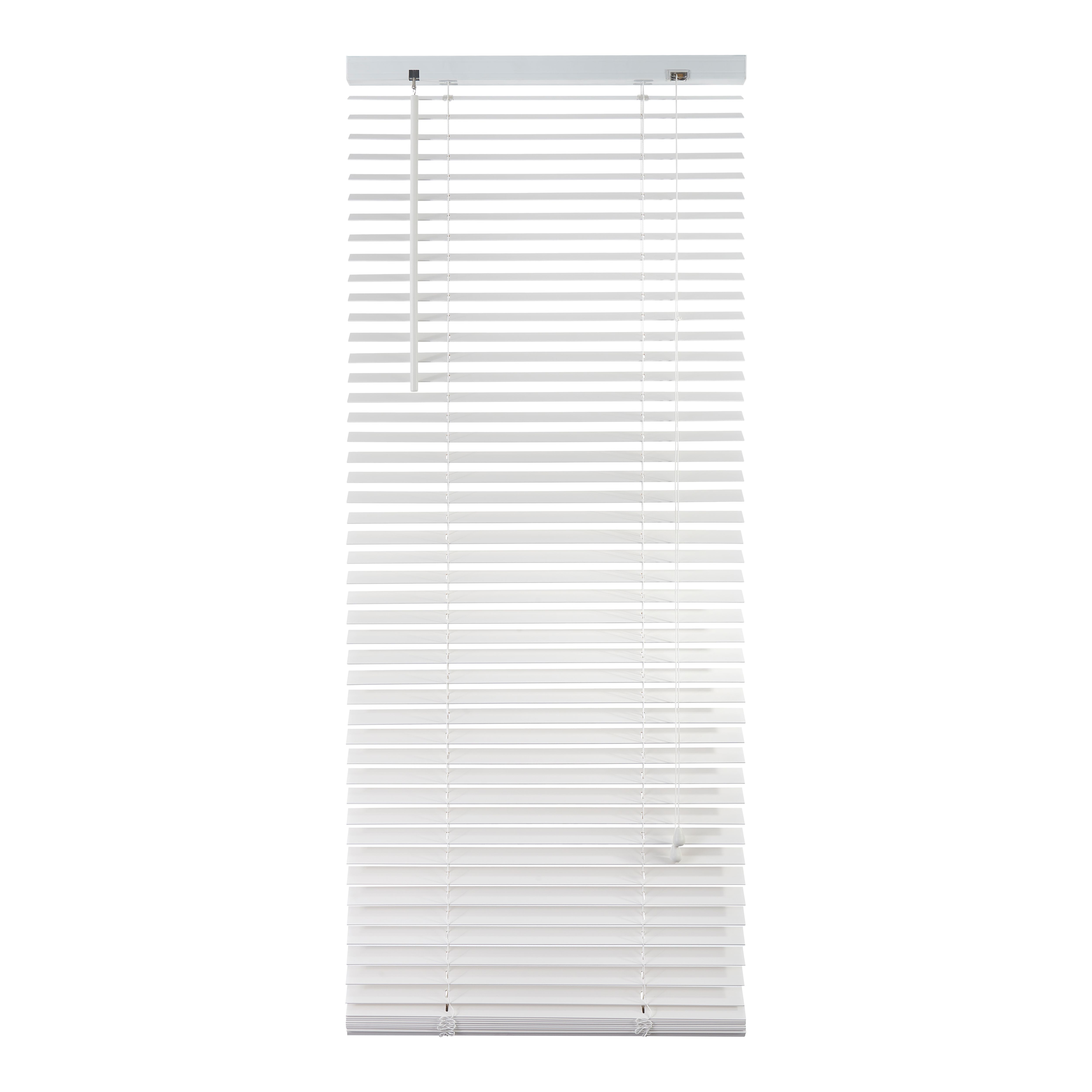 Cana White Wood Venetian Blind (W)90cm (L)180cm