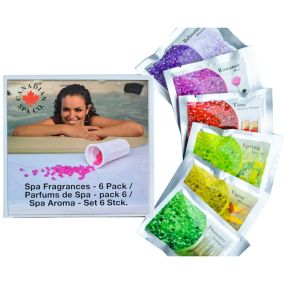 Canadian Spa Company Beads Aromatherapy scent Pack of 6, 0.3kg