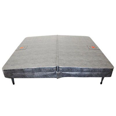 Canadian Spa Company Grey Square Cover W 223cm X L 203cm DIY At B Q   Canadian Spa Company Grey Square Cover W 223cm X L 203cm~0700697209679 02c