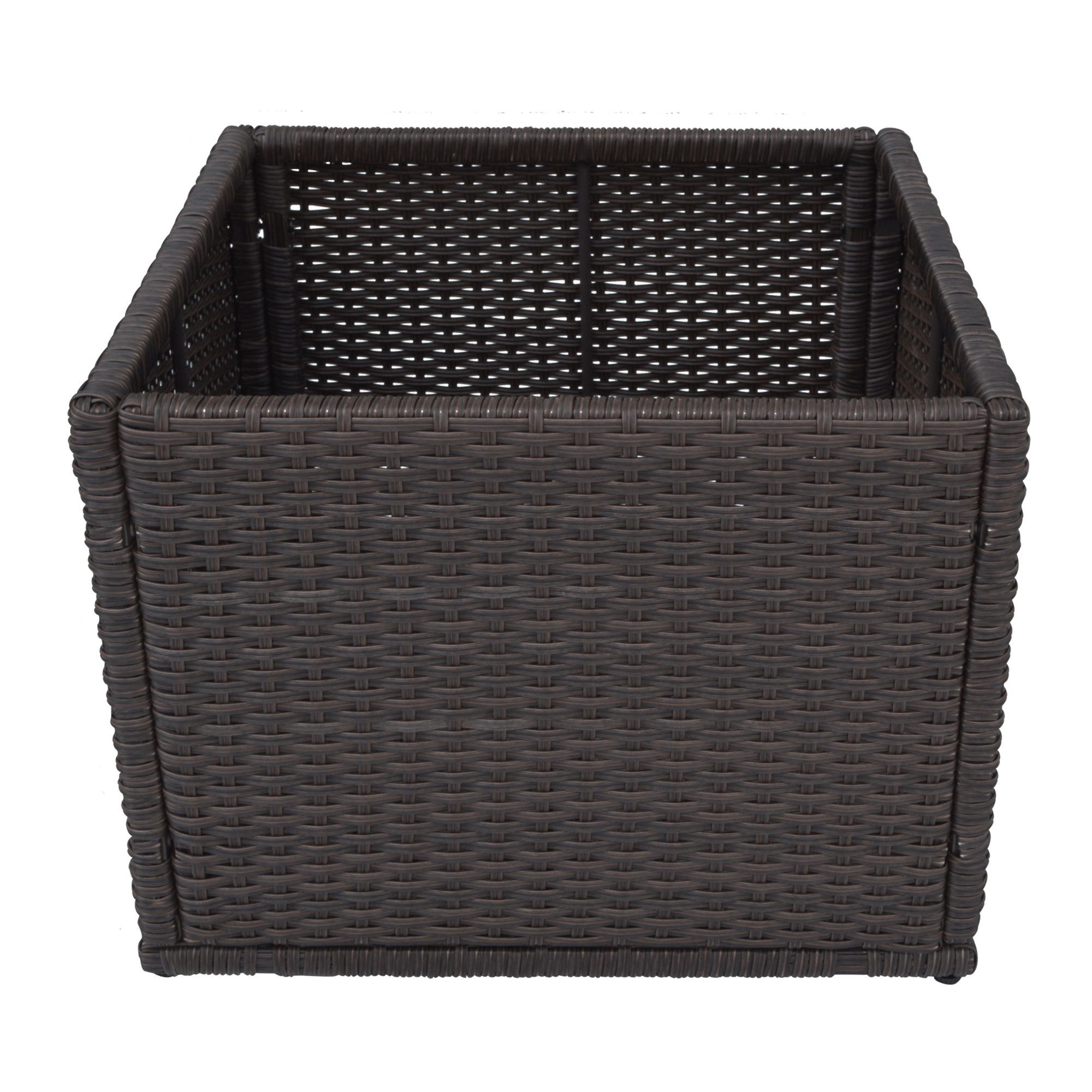 Canadian Spa Company Rattan effect Square Planter (H)121cm (W)66cm (D)86cm