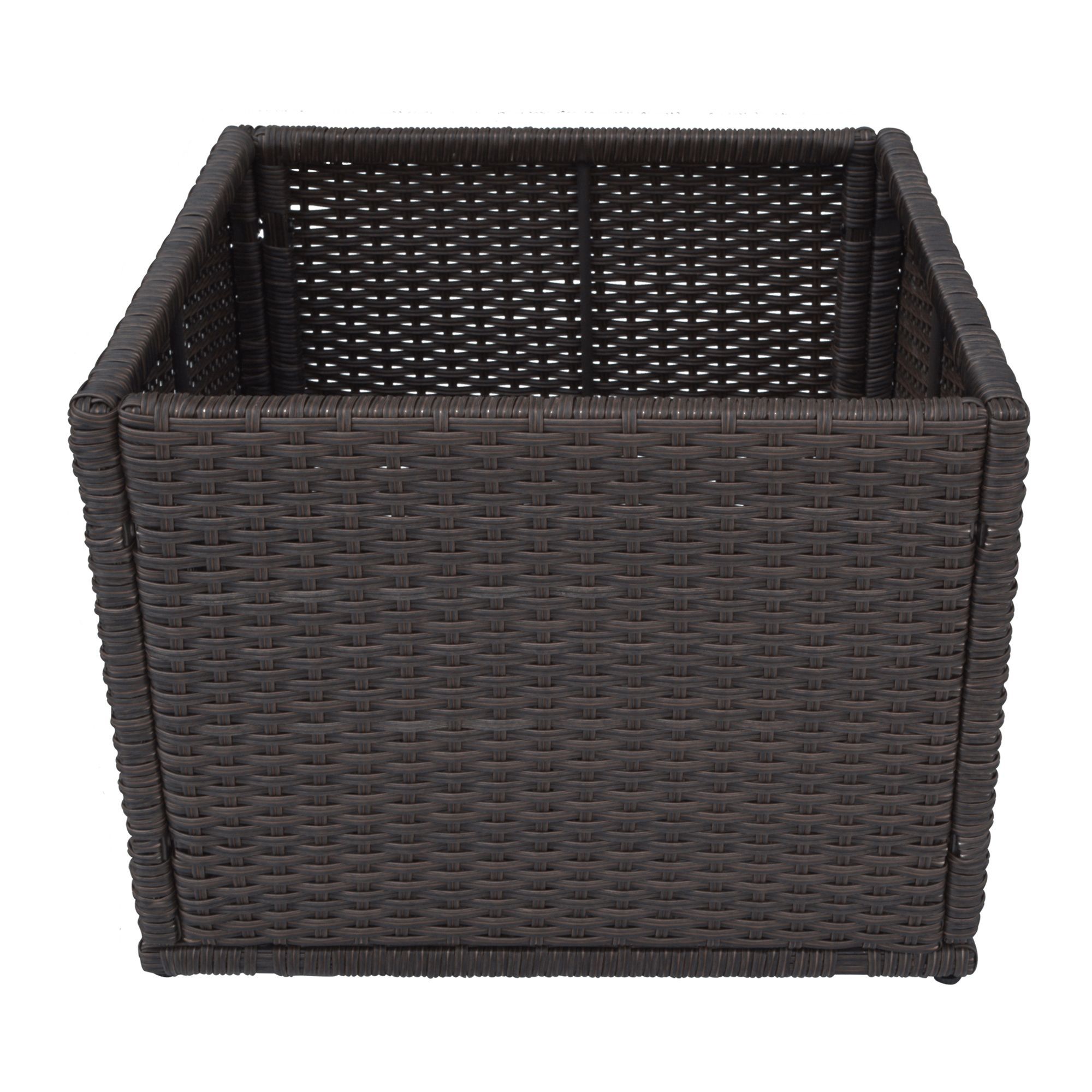 Canadian Spa Company Rattan effect Square Planter (H)121cm (W)66cm