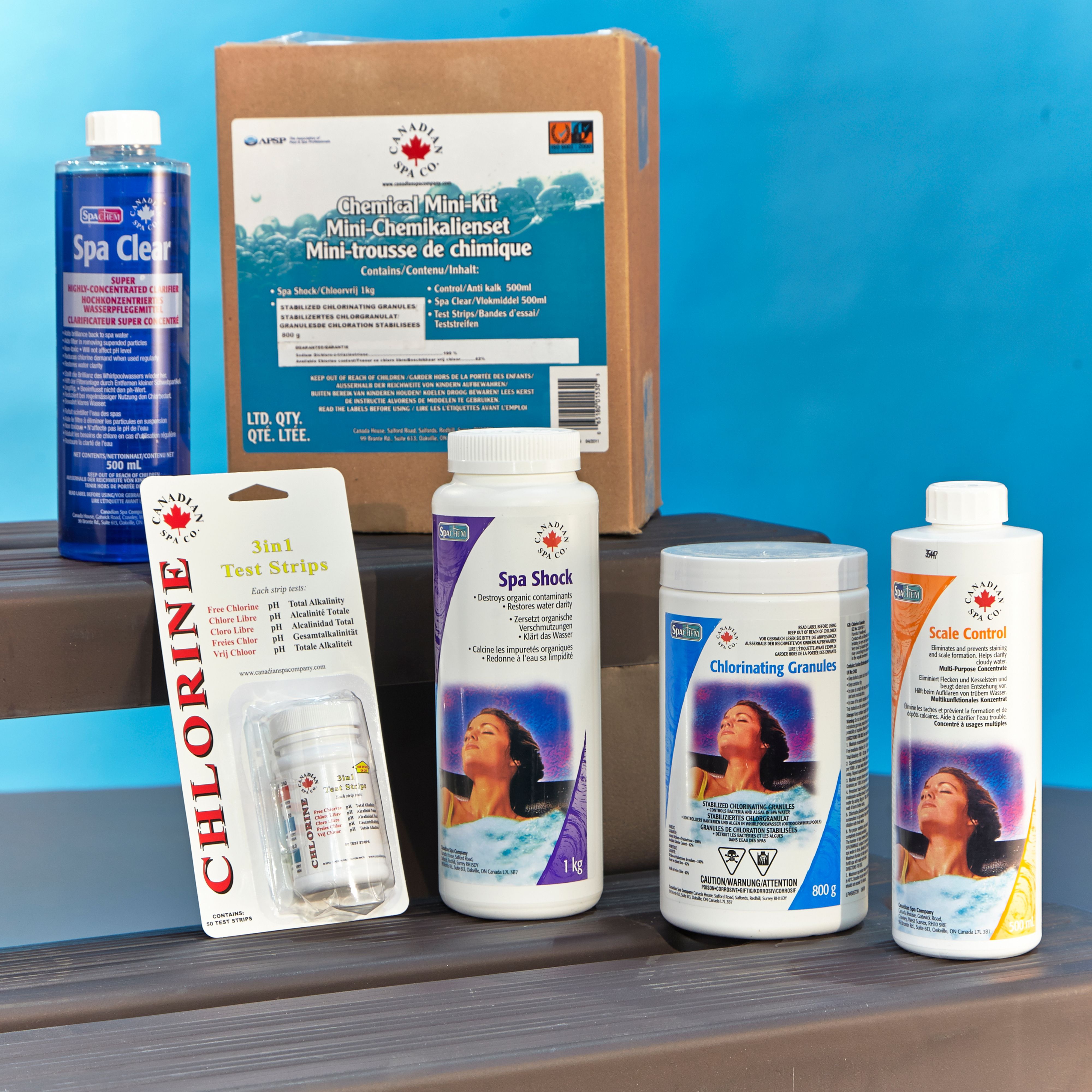 Canadian Spa Spa chemical DIY at B&Q