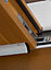Canberra 1 Lite Glazed Golden Oak External French Door set, (H)2105mm (W)1205mm