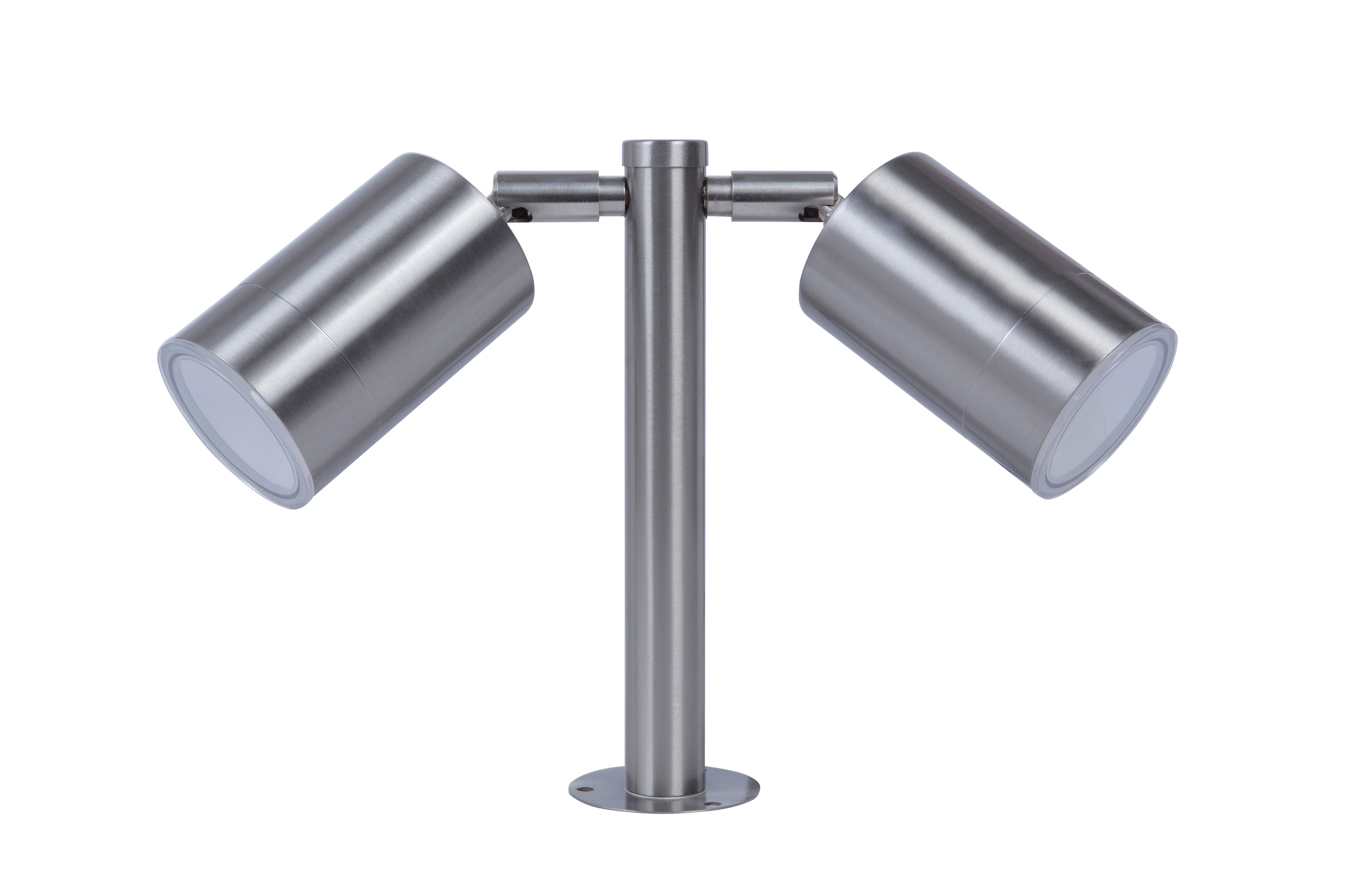 Candiac Stainless steel Integrated LED Outdoor Stake light (D)60mm
