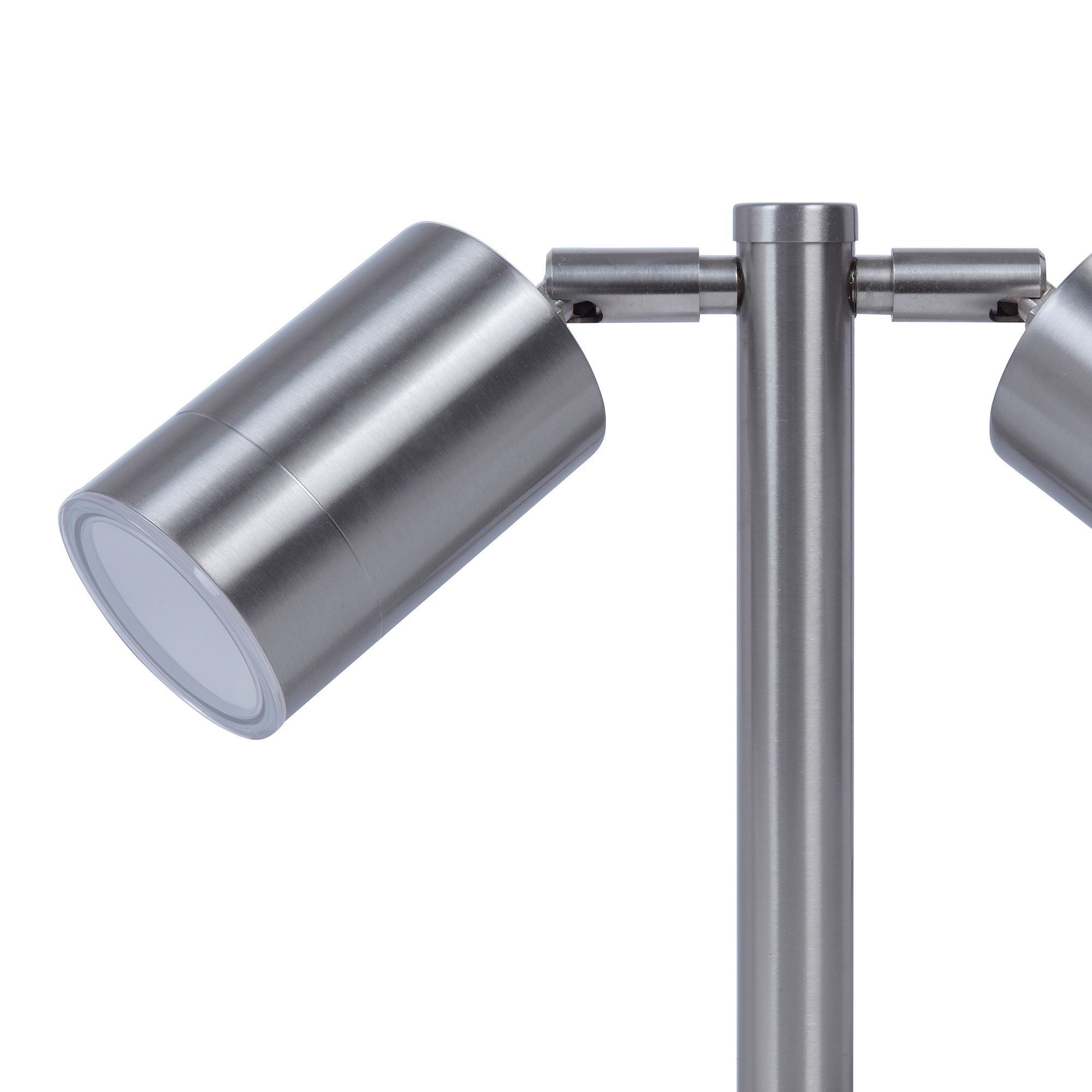 Candiac Stainless steel Integrated LED Outdoor Stake light (D)60mm
