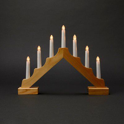 Candle Warm white LED pillar candle
