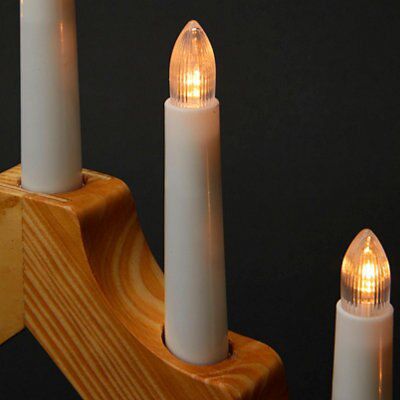Candle Warm white LED pillar candle