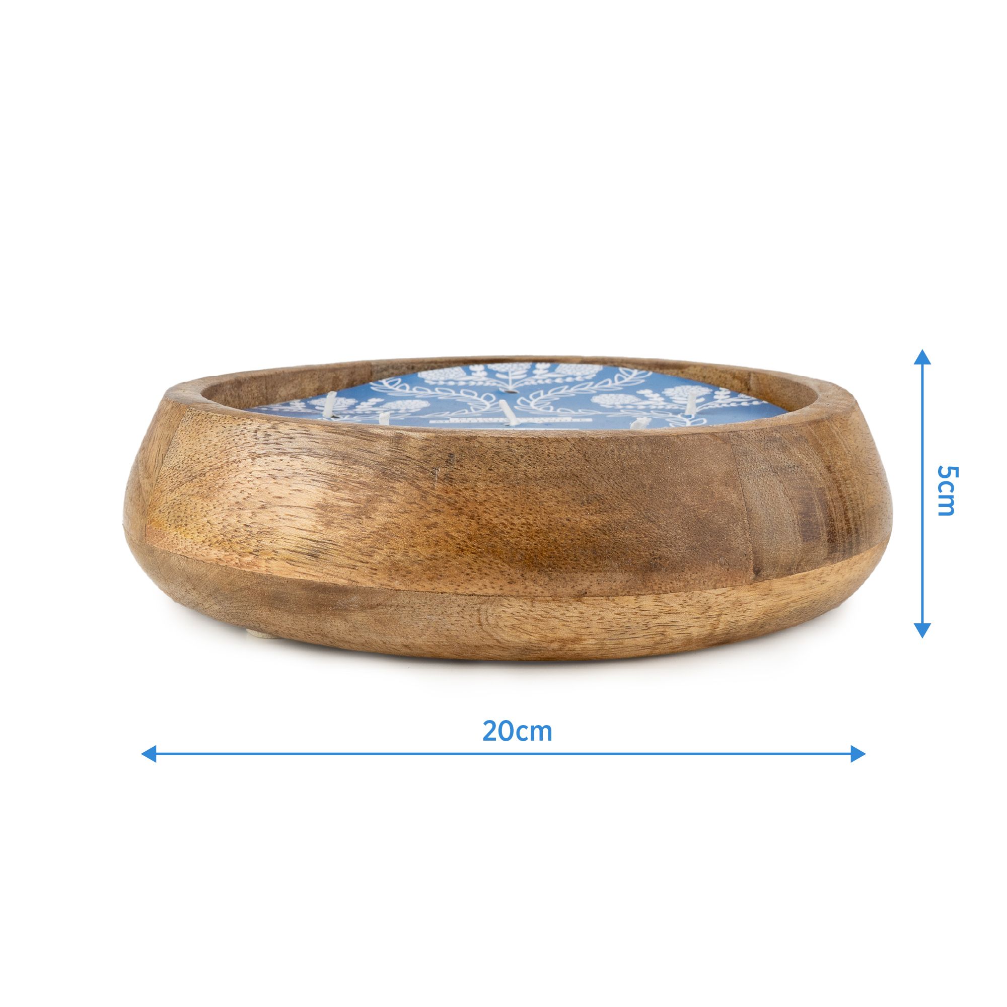 Candlelight Brown Mango wood Sea salt Candle