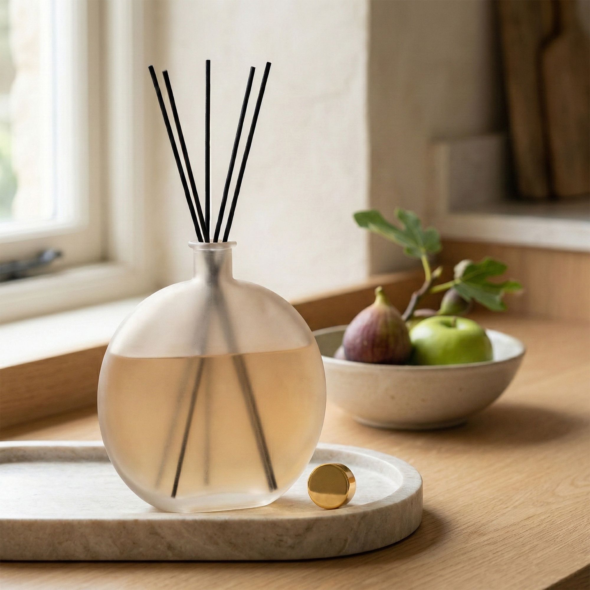 Candlelight Champagne Fig & Apple Reed diffuser, 500ml