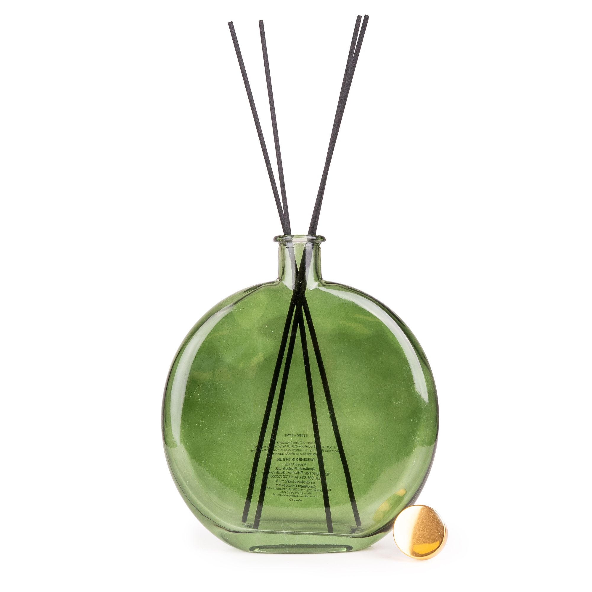 Candlelight Green Eucalyptus & Sandalwood Reed diffuser, 500ml