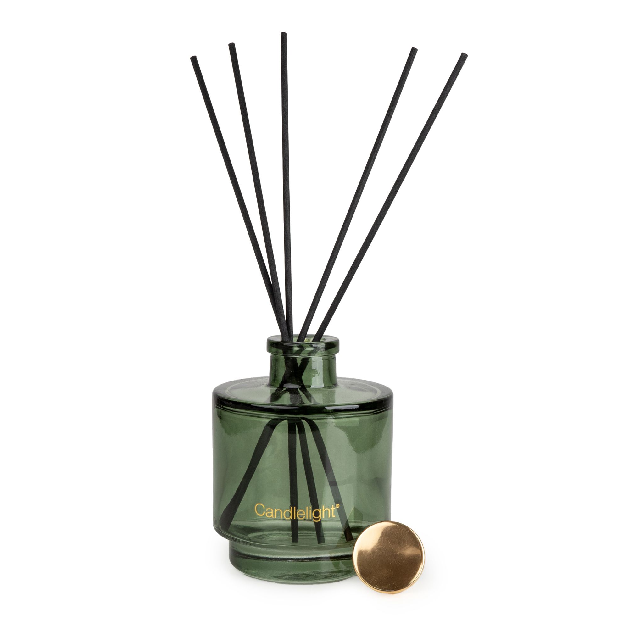 Candlelight Green White Poppy & Sage Reed diffuser, 200ml