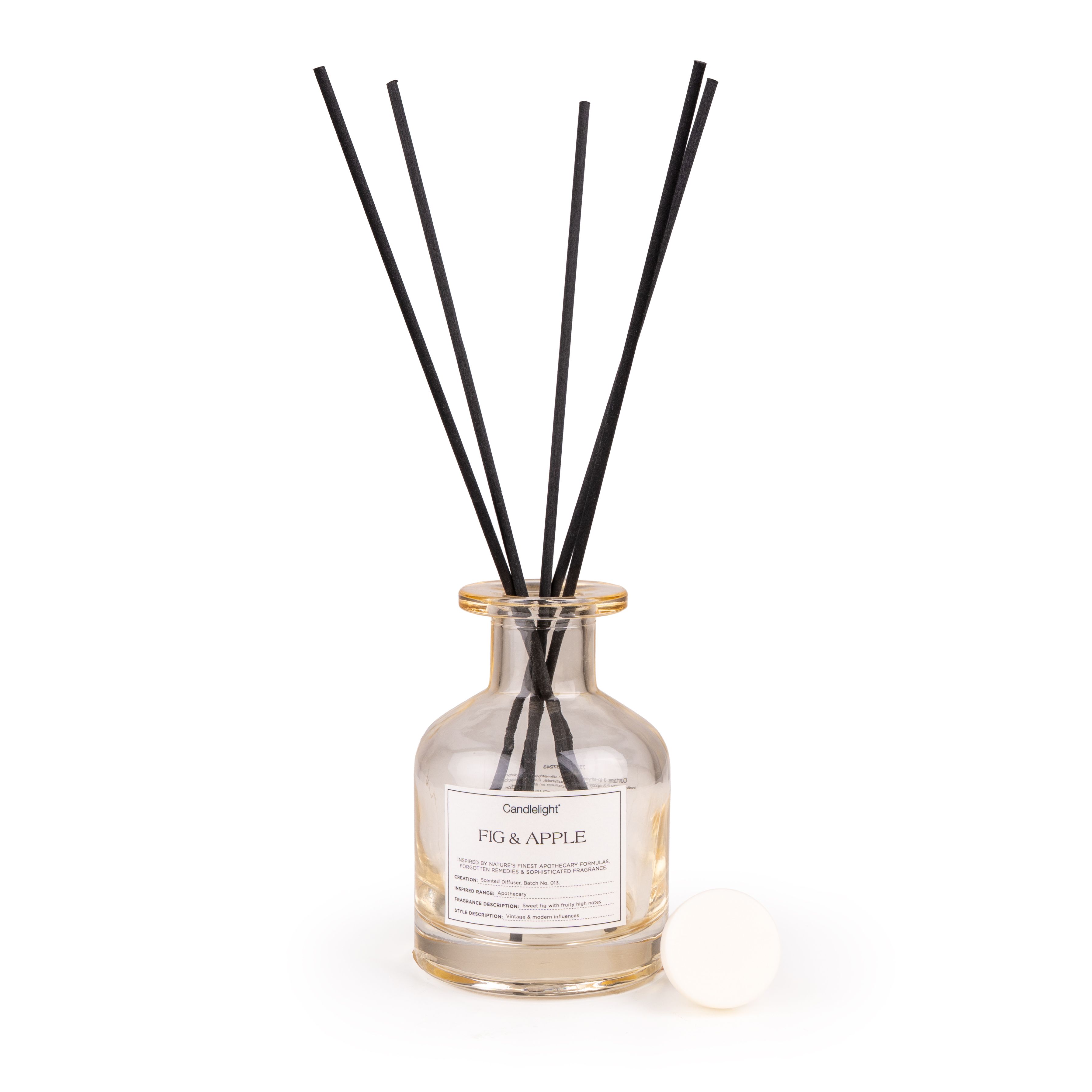 Candlelight Natural Fig & Apple Reed diffuser, 100ml
