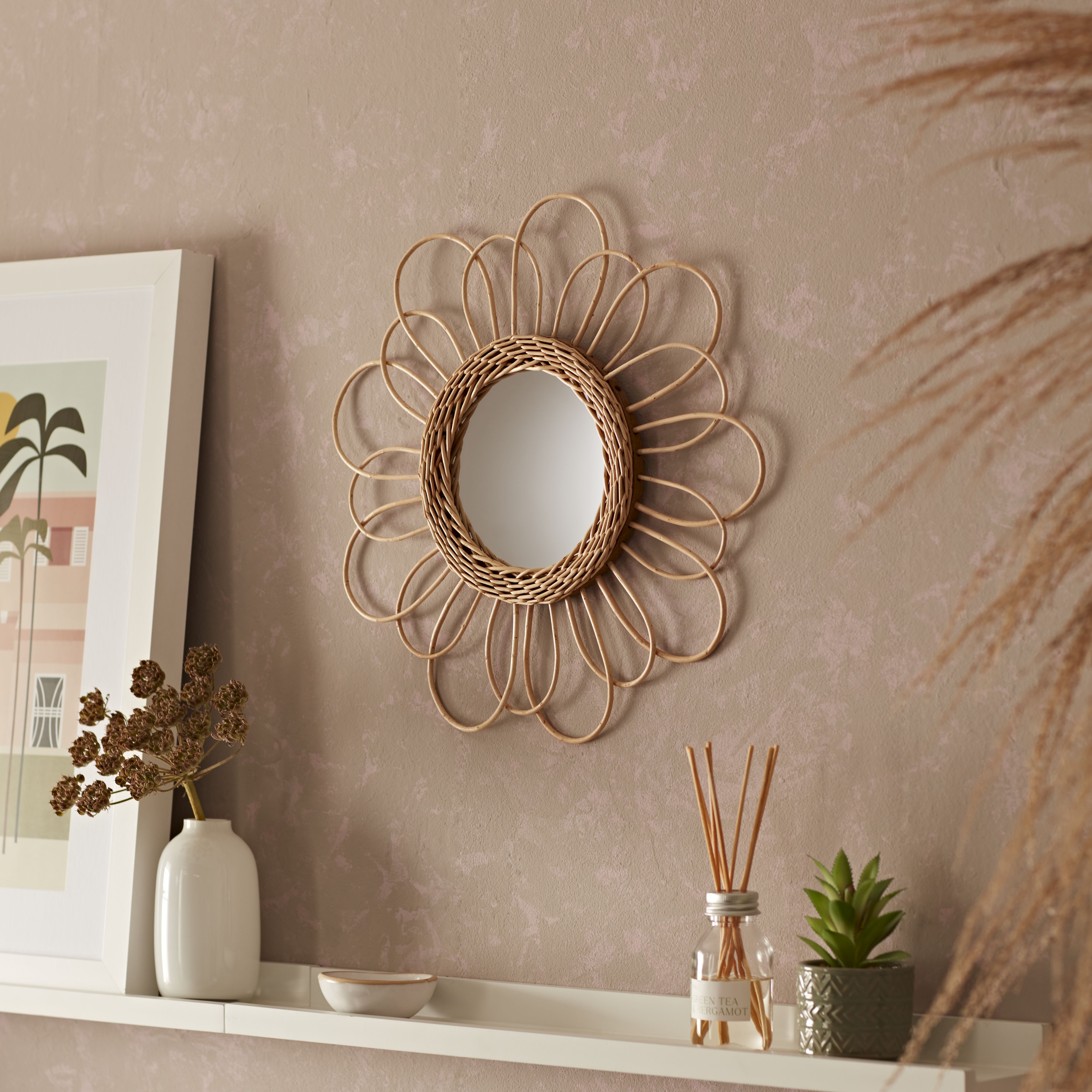 White Decorative Mirror, Luxury Home Mirror, Gold Mirror, Silver Mirror, Leaf Mirror, store Luxury Home Decor, Home Accessories, Christmas Gifts