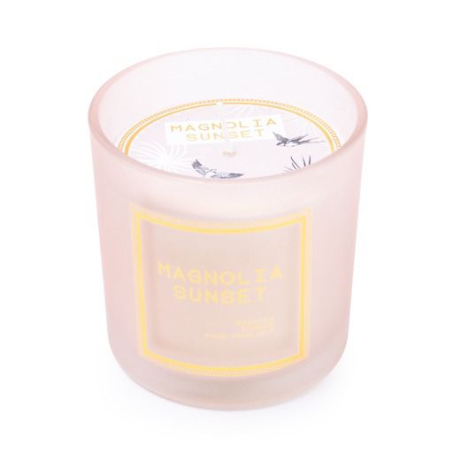 Candlelight Pink & Gold Magnolia Sunset Medium Candle, 810g