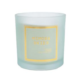 Candlelight Sage & Gold Mimosa Skies Medium Candle