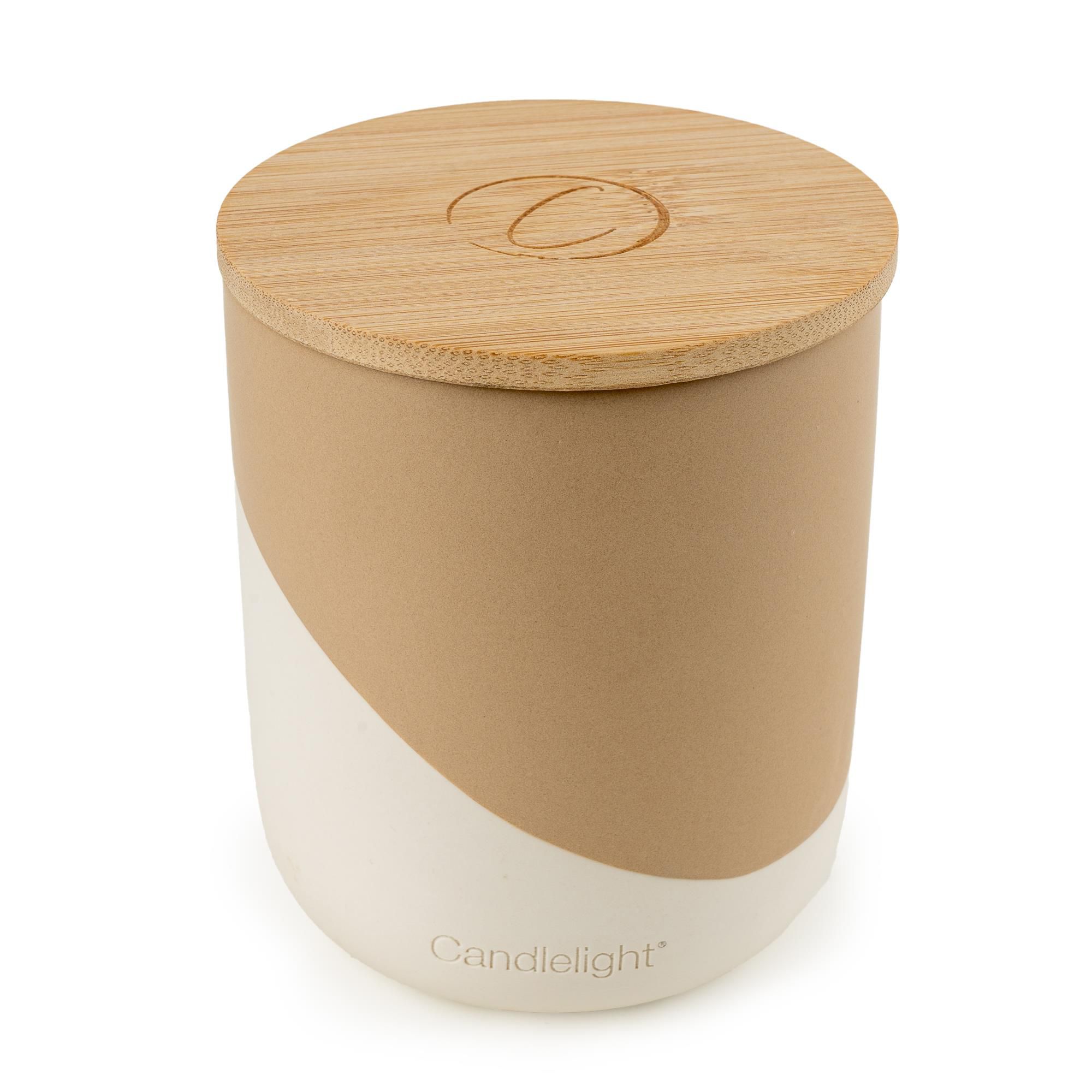 Candlelight Taupe Reactive glaze 5% Parisian window box Small Candle