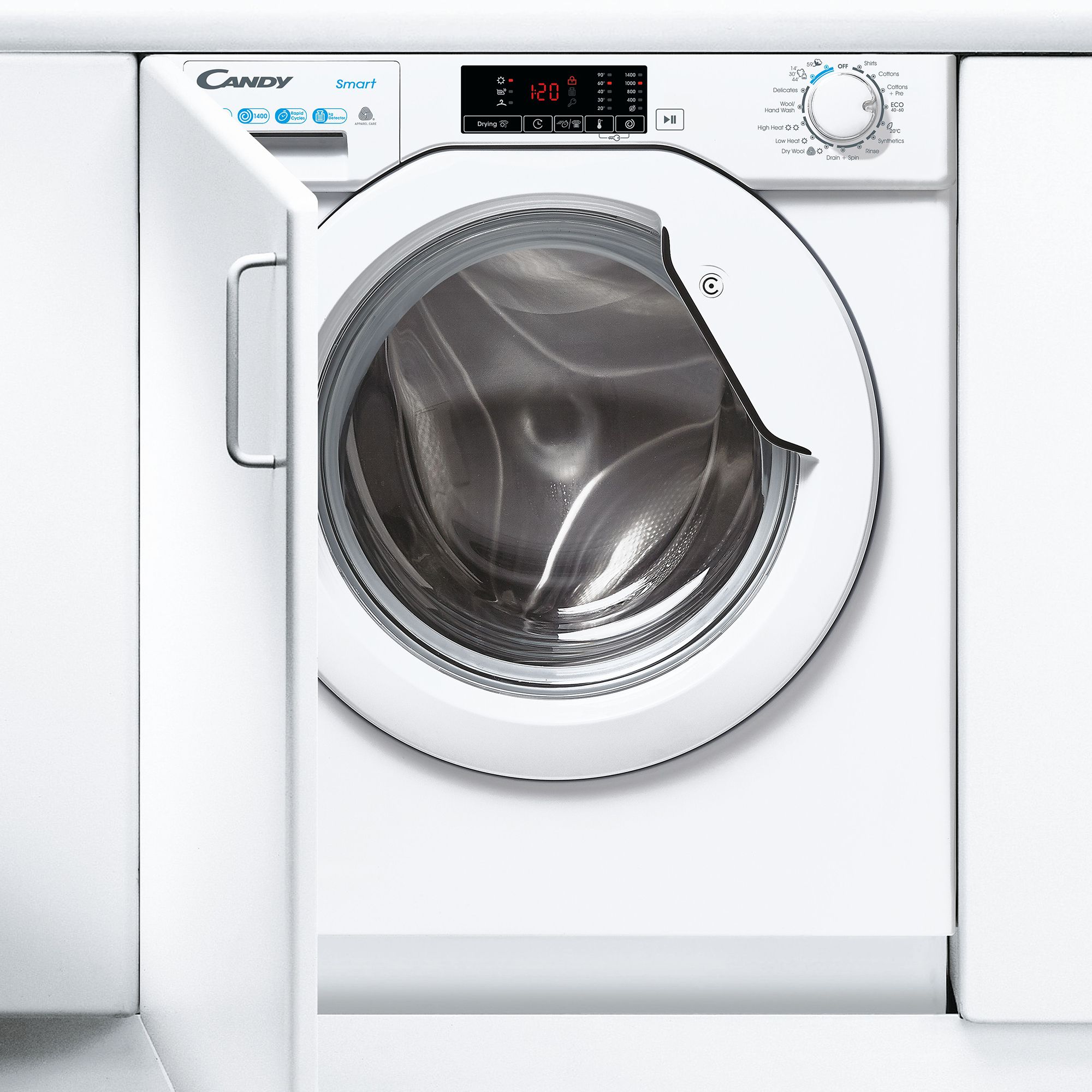 Candy integrated deals tumble dryer