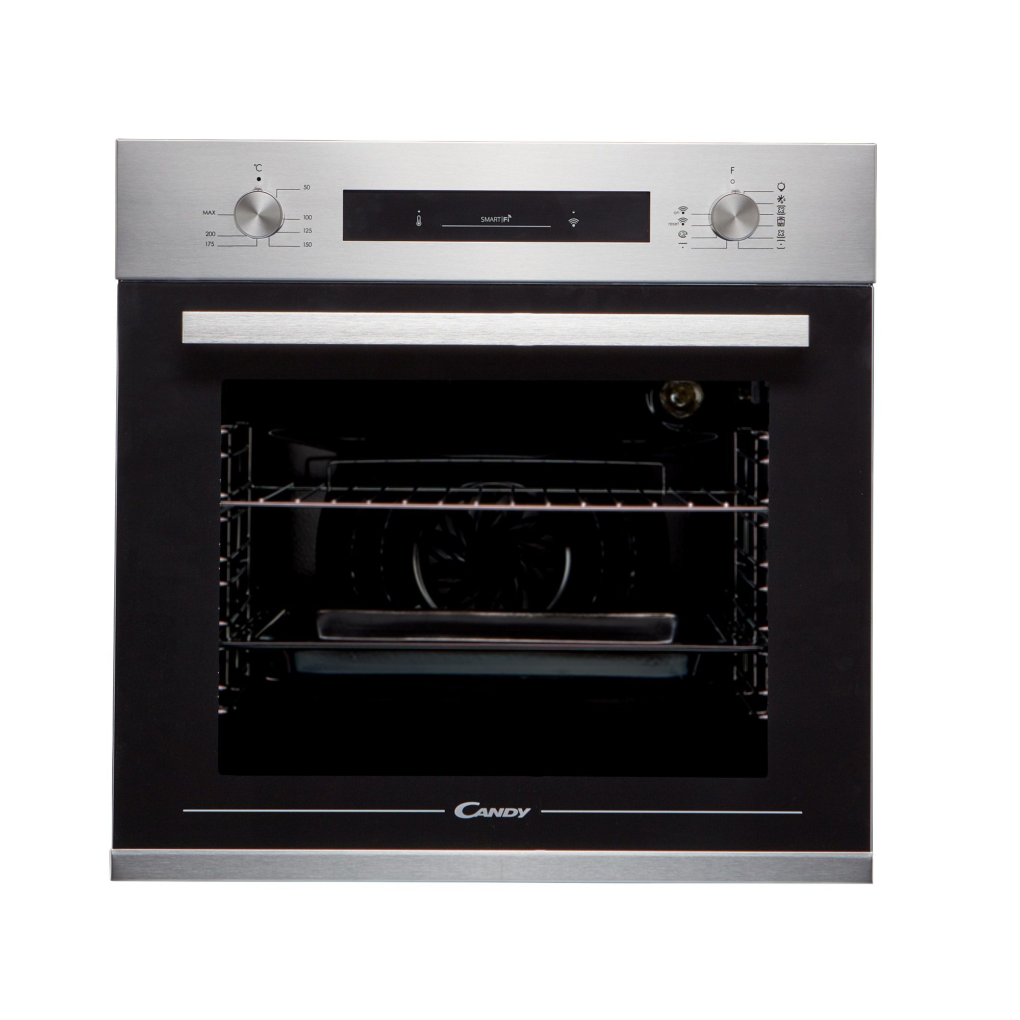 Candy Fcp602x E0 E Black Built In Electric Single Oven Diy At B Q