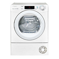 Candy GCSW 496T-80 9kg/6kg Freestanding Condenser Washer dryer - White