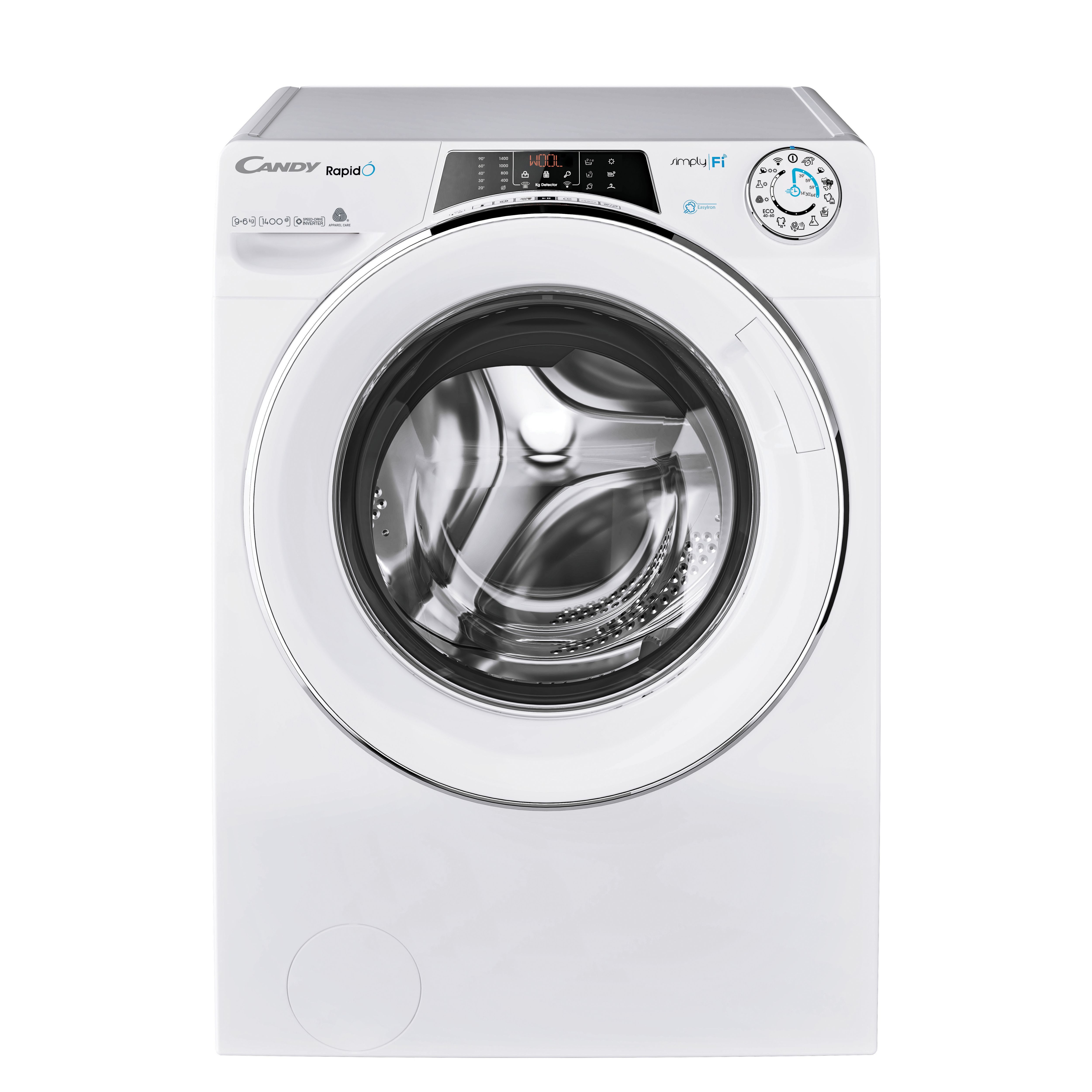 Candy Row4964Dwmce-80 White Freestanding Condenser Washer Dryer, 9Kg/6Kg |  Diy At B&Q