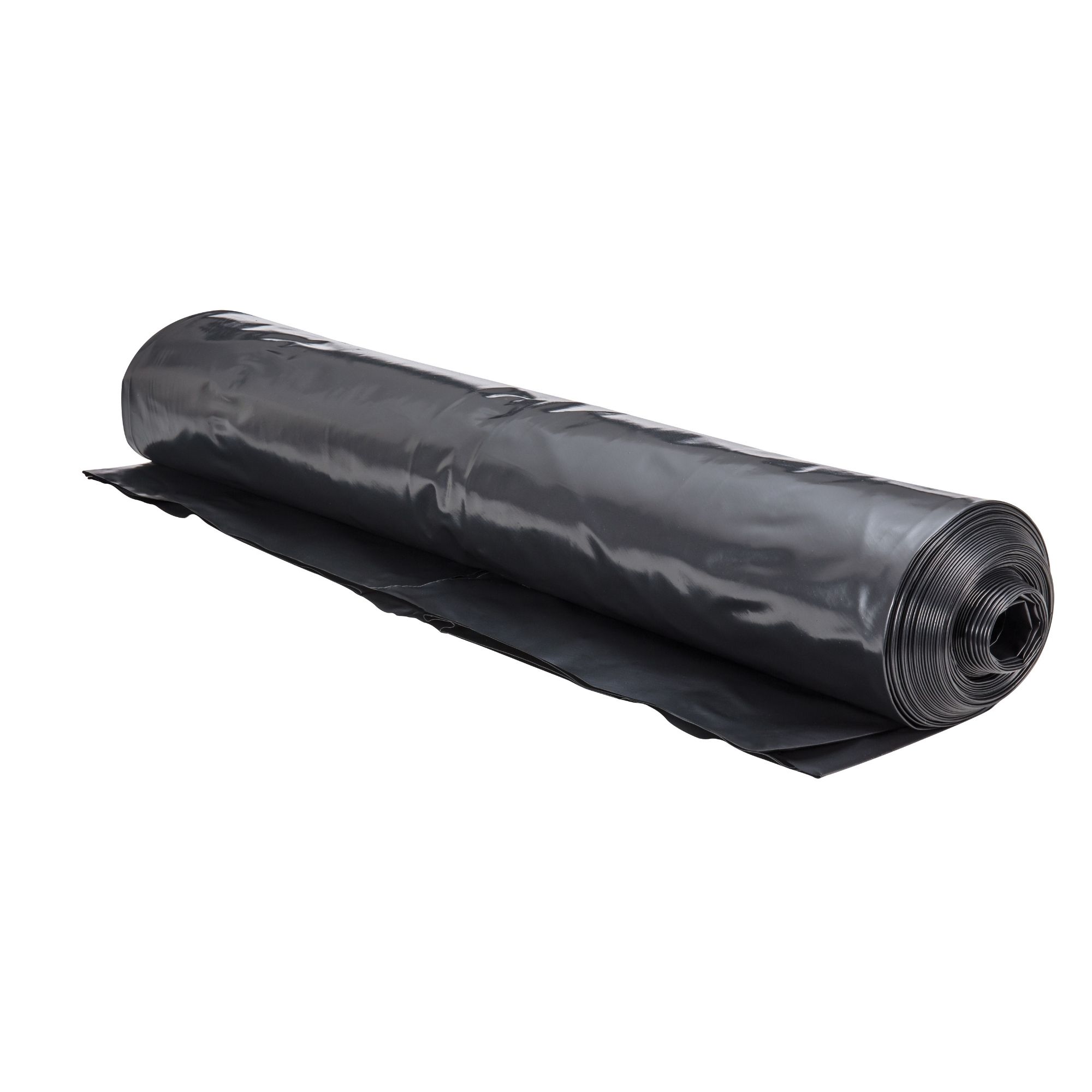 Capital Valley Plastics Ltd Black 250 Micron Damp proof membrane, (L)25m (W)4m