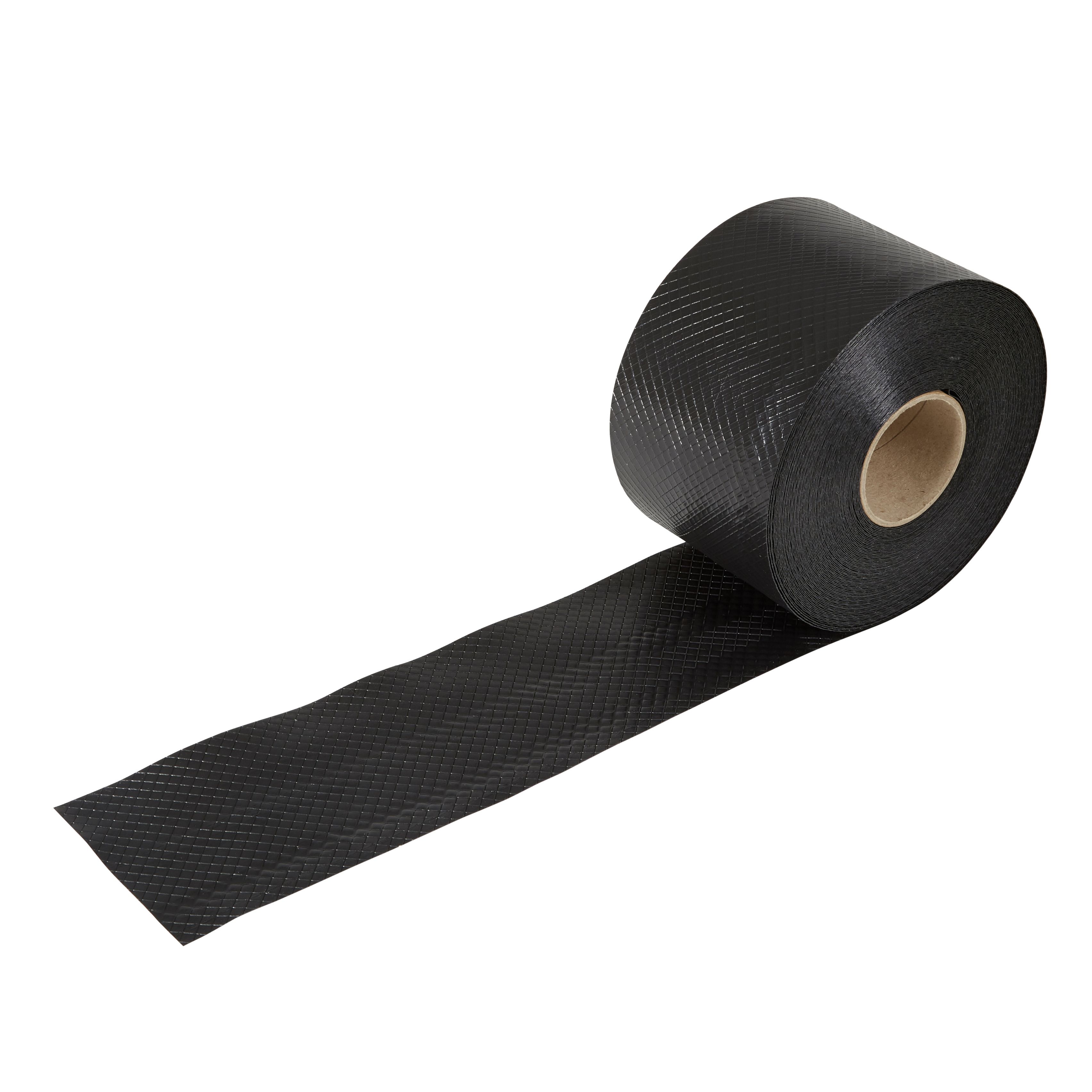 Capital Valley Plastics Ltd Black 500 Micron Damp proof course, (L)30m (W)112mm