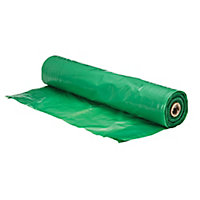 Capital Valley Plastics Ltd Green 125 Micron Moisture barrier, (L)30m (W)2.5m