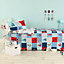 Caravan Boys Nautical patchwork Multicolour Single Bedding set