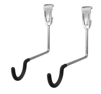 Carbon steel Medium Single Hook, Pack of 2