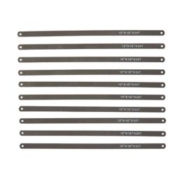 Carbon steel Hacksaw blade 24 TPI (L)300mm, Pack of 10