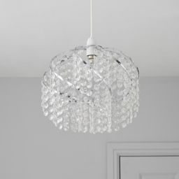 Carbuccia Clear Beaded Light shade (D)300mm