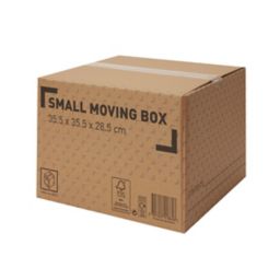 Cardboard Moving box (H)285mm (L)355mm (W)355mm
