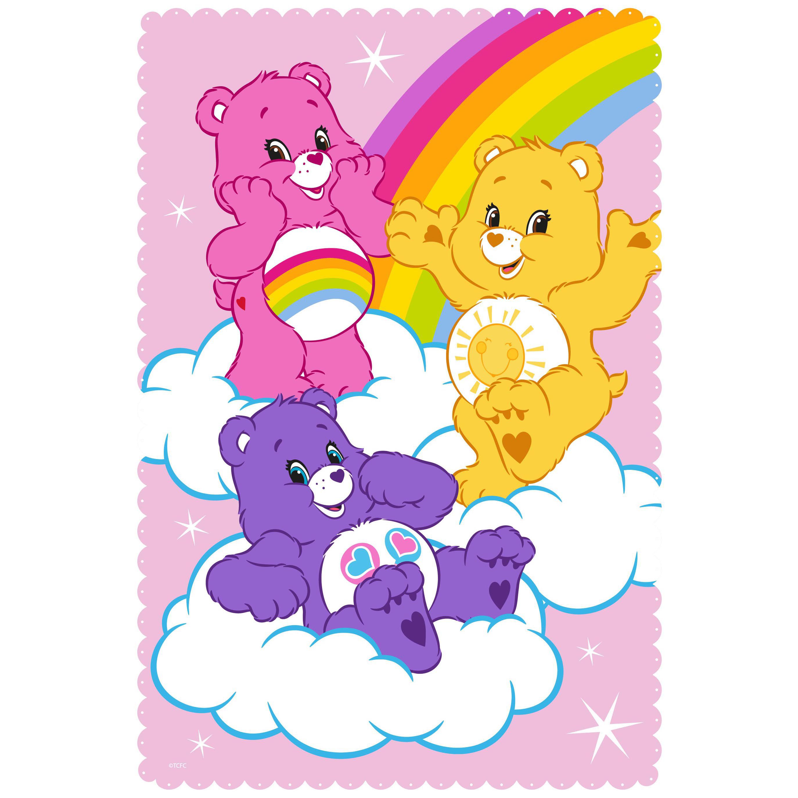 Care Bear Multicolour Fleece Blanket