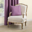 Carina Blueberry & purple Plain Lined Eyelet Curtains (W)167cm (L)228cm, Pair