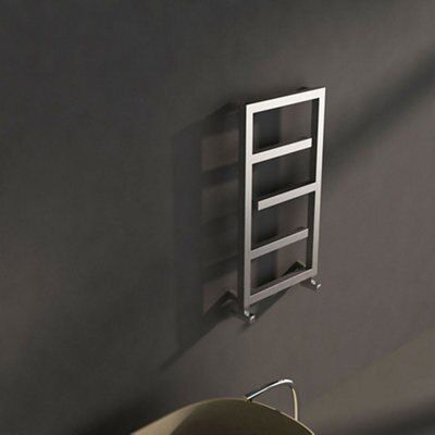 Carisa Eclipse Electric Towel warmer (W)500mm x (H)800mm