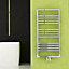 Carisa Frame Electric Towel warmer (H)1050mm (W)500mm