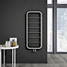 Carisa Paros Electric Towel warmer (H)1200mm (W)500mm