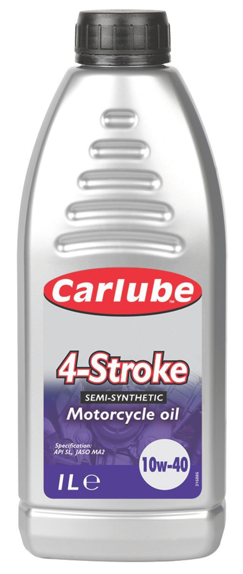 Carlube 4-Stroke Semi-synthetic Motorcycle Engine oil, 1L Bottle