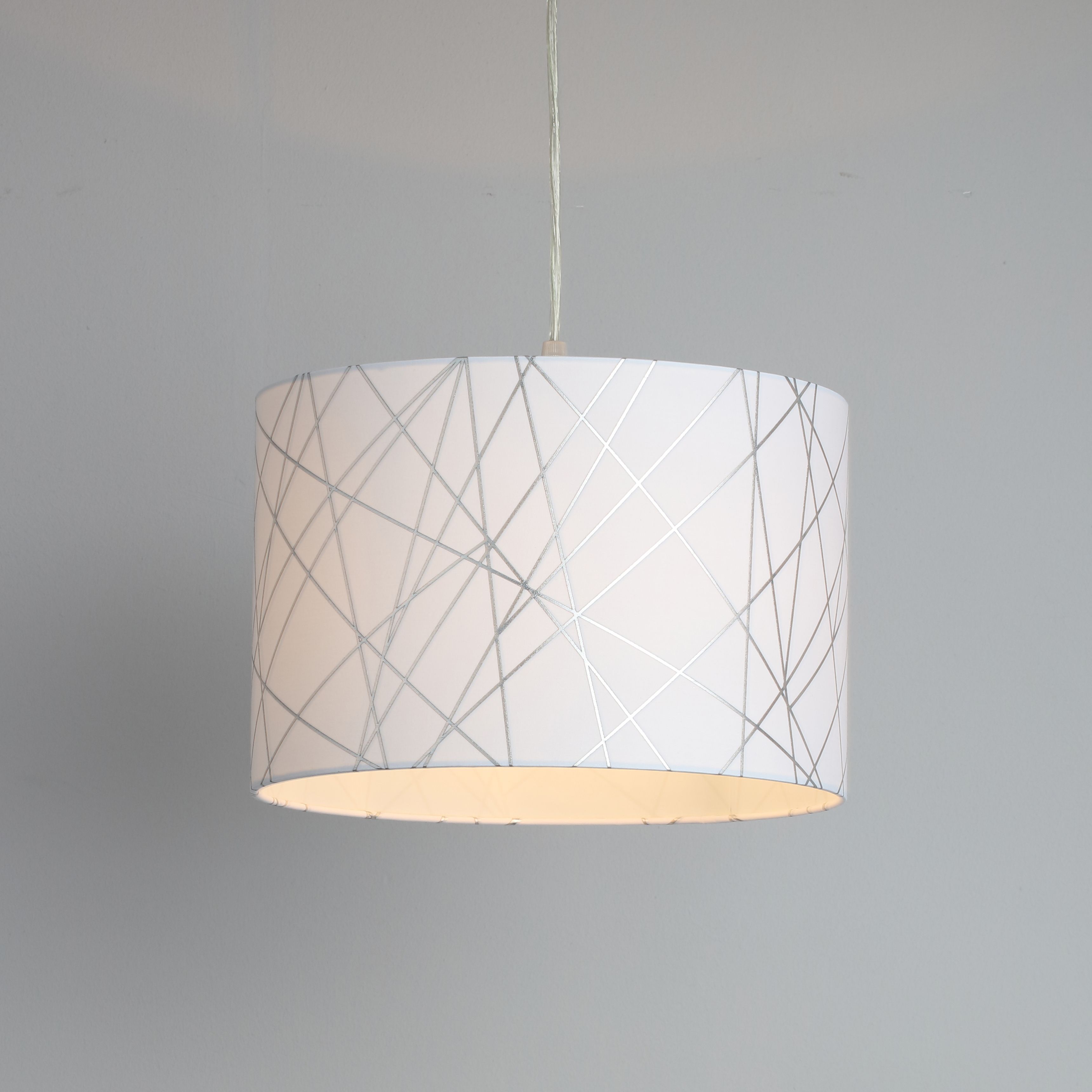 B&q lamp shades white sales