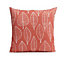 Carminda Leaves Orange Cushion (L)50cm x (W)50cm
