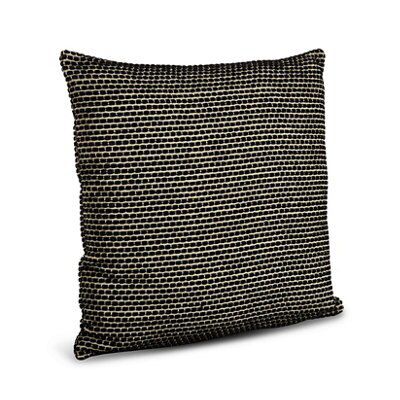 Carpel Black Plain Cushion | DIY at B&Q