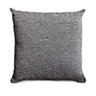 Carpel Plain Anthracite Cushion (L)48cm x (W)48cm